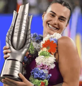 Sabalenka victory, Zheng Qinwen match, WTA Finals 2024, Tennis championship, Swiatek ranking, Wuhan tournament,
