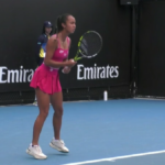 Leylah Annie Fernandez victory, Australian Open third round, Fernandez vs. Bucsa match, Félix Auger-Aliassime tennis, Gabriella Dabrowski doubles, Canadian tennis stars,