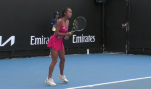 Leylah Annie Fernandez victory, Australian Open third round, Fernandez vs. Bucsa match, Félix Auger-Aliassime tennis, Gabriella Dabrowski doubles, Canadian tennis stars,