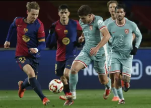 Barcelona vs Atlético Madrid, Copa del Rey semifinal, 4-4 draw, Julián Álvarez goal, Antoine Griezmann, Alexander Sorloth,