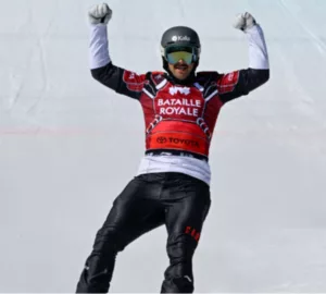 Eliot Grondin Beidahu gold, Snowboard cross World Cup 2024, Alessandro Haemmerle Merlin Surget, Audrey McManiman snowboard results, Charlotte Bankes Michela Moioli Léa Casta, FIS World Cup standings 2024,