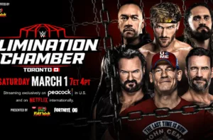 elimination chamber 2025, elimination chamber, elimination chamber 2025 start time, what time is elimination chamber 2025, what time does elimination chamber start, wwe elimination chamber,